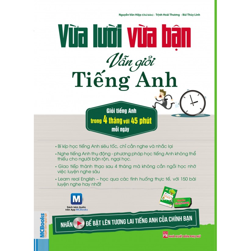 Sách - Vừa Lười Vừa Bận Vẫn Giỏi Tiếng Anh