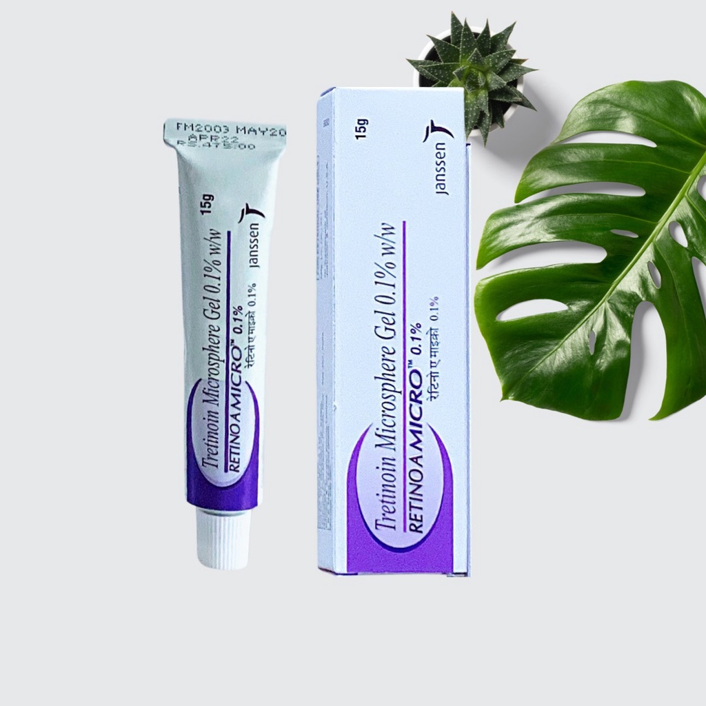 Gel Tretinion microsphere gel 0.1%( retin A 0.1%) giảm nếp nhăn, chống lão hóa