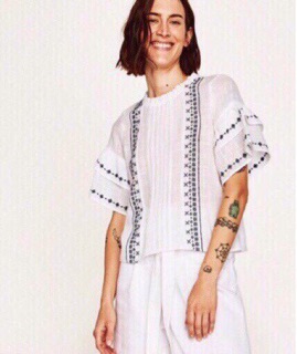 🎯🎯🎯 Áo Asos tay cổ xếp ly