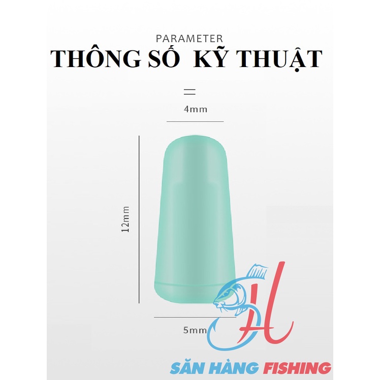 Vỉ Cao su bọc khóa số  8, khóa Link, Ma ní Săn Hàng, Phụ kiện câu cá, câu đài