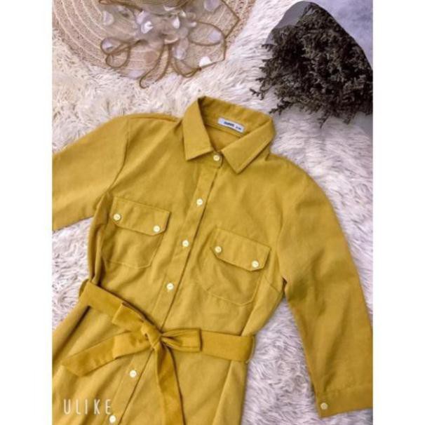 Váy Kiểu Sơ Mi 🎀SALE NHANH🎀 Đầm Sơ Mi, Đầm Body - Teemo Store