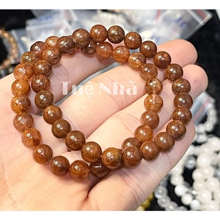 Đá Thạch Anh Tóc Nâu_mệnh Thổ - Kim