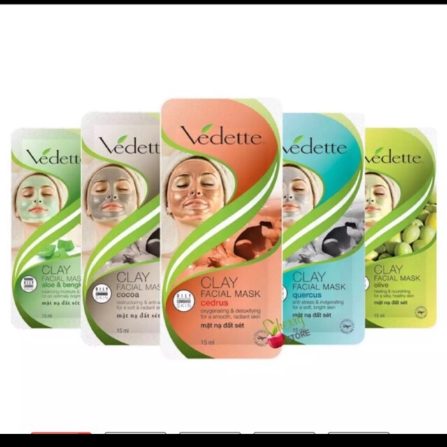 Mặt nạ đất sét vedete 15ml