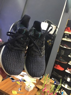 [ Full box + tặng móc khoá ] Giày ultra boost xanh đen mới nhất