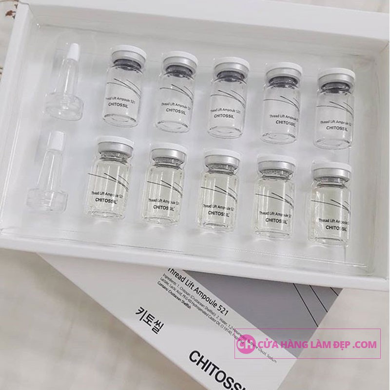 SET CHỈ CẤY TƠ TẰM CHITOSSIL AMPOULE