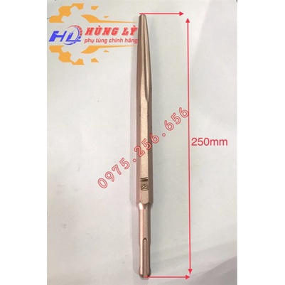 Mũi Đục 14*250 nhọn đồng đẹp dụng cụ thiết bị cầm tay phụ tùng Hùng Lỳ