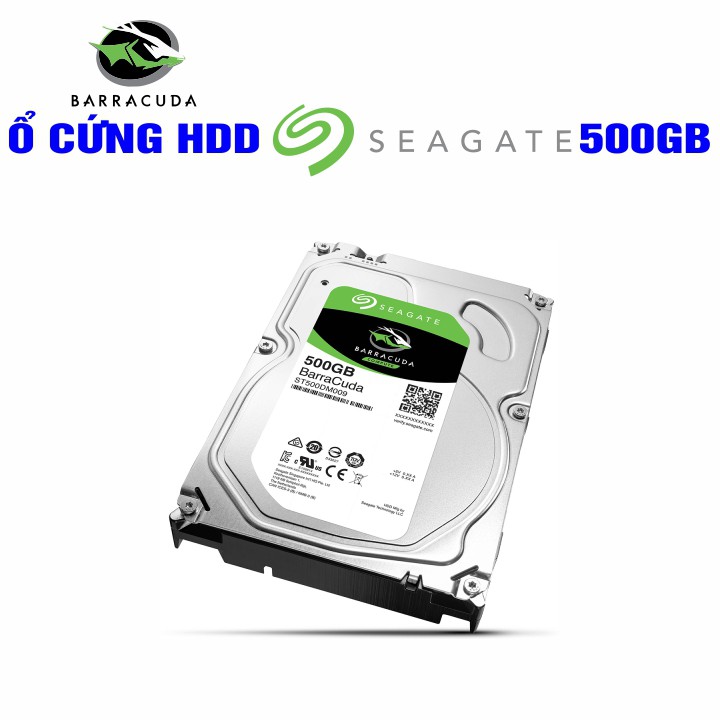 5 Option Ổ cứng HDD 3.5” Seagate BarraCuda 500GB Chính Hãng – Bảo hành từ 1-24 tháng 1 đổi 1 – Tháo máy đồng bộ mới 99% | BigBuy360 - bigbuy360.vn