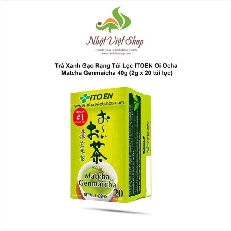 Trà Xanh Gạo Lứt Rang Itoen Oi Ocha Nhật Bản