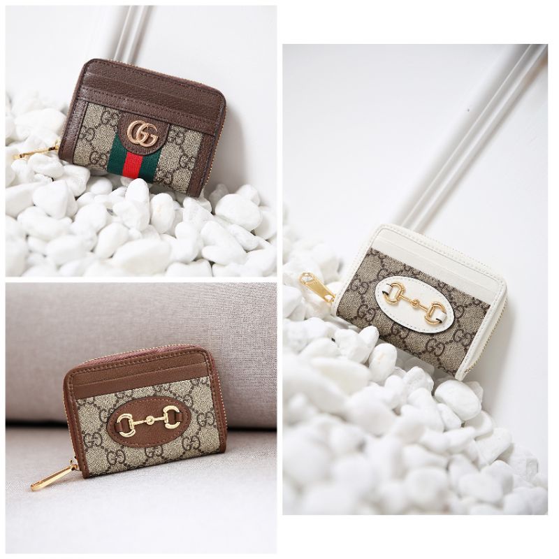Ví nữ ngắn mini da thật 2 màu xinh dã man