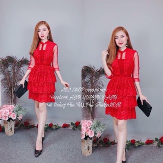 Đầm công chúa tay lỡ kèm ảnh thật
