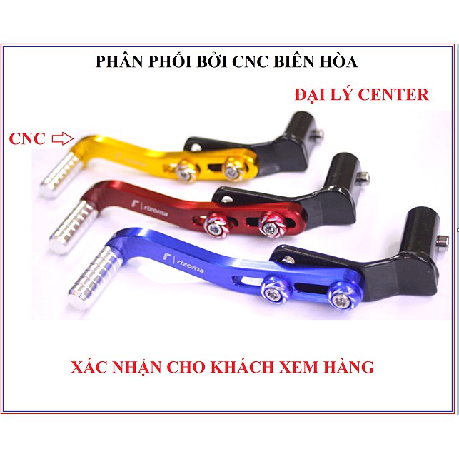 Cần số móc xe máy CNC