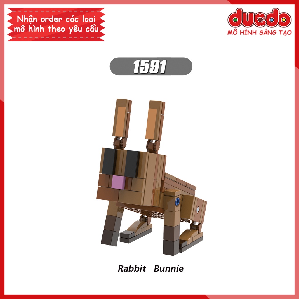 Minifigures các nhân vật Minecraft - Đồ chơi Lắp ghép Xếp hình Mini Mô hình XINH X0298