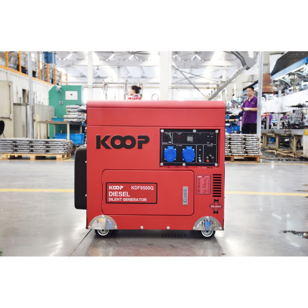 Máy Phát Điện Chạy Dầu 7kVA Koop KDF9500Q