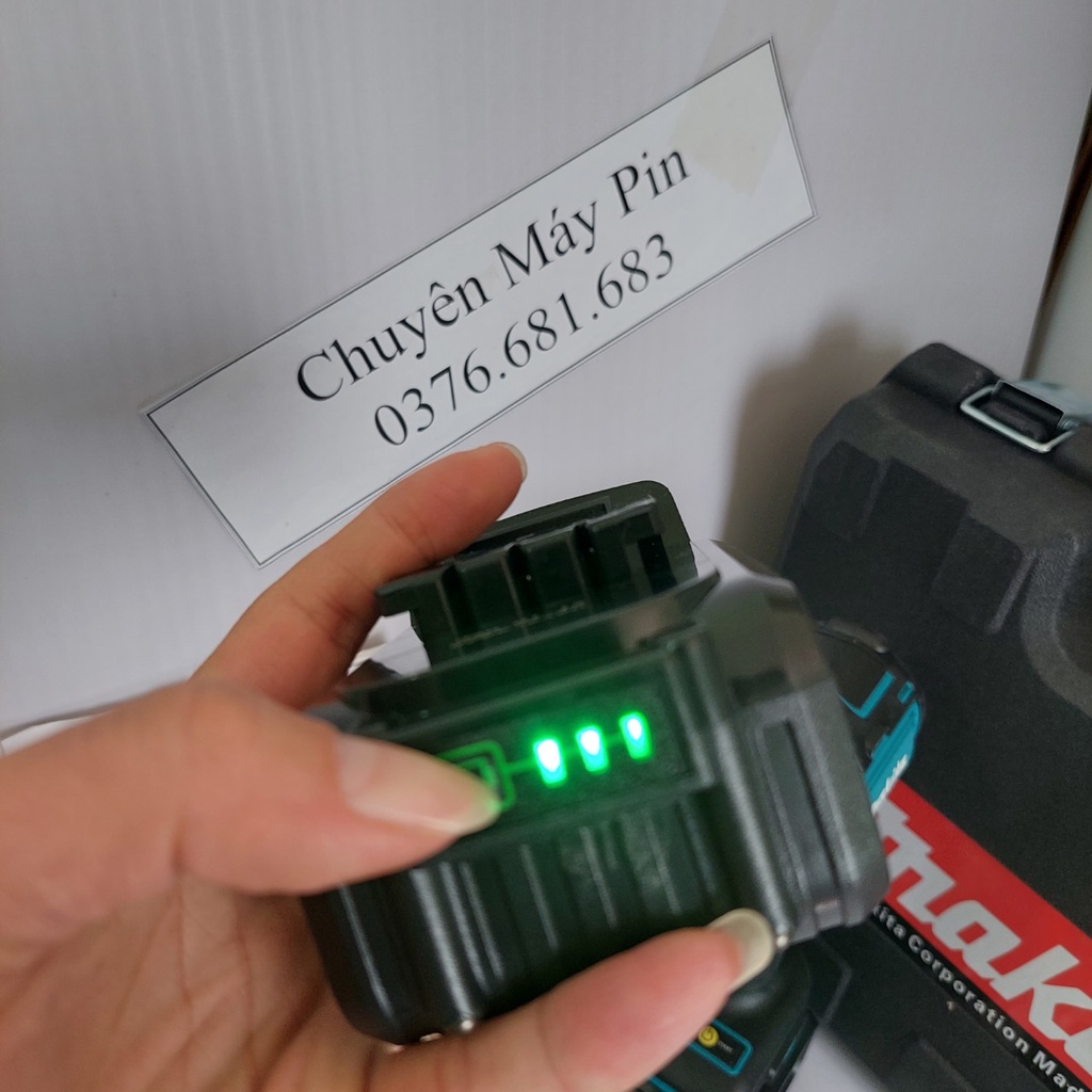 Siết bulong Ma.ki.ta 20v không chổi than động cơ mạnh mẽ