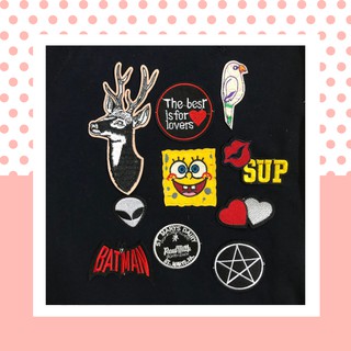 Sticker thêu, Patch ủi quần áo