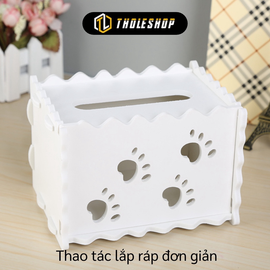 [SGD] Hộp Đựng Khăn Giấy Rút - Hộp Để Giấy Ăn Để Bàn Nhiều Mẫu Dễ Thương, Trang Trí Nhà 8422