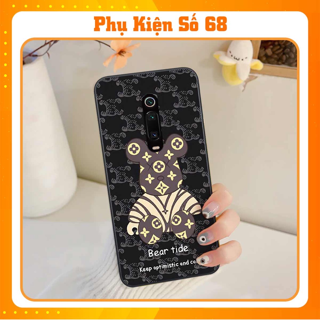 Ốp lưng điện thoại Xiaomi Redmi K20 / MI 9T elegant, gấu be@rbrick cao cấp, vỏ ốp rẻ đẹp