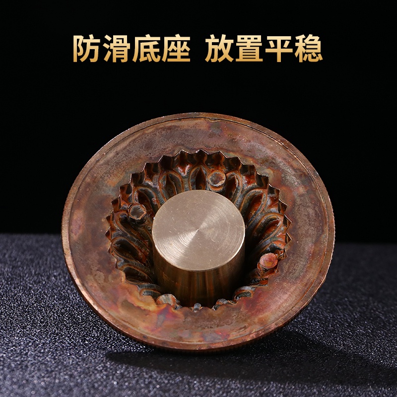 ▬Đế bánh xe cầu nguyện quay tay Phật Mật tông cung cấp cho Phật Đồ trang trí bằng đồng nguyên chất Đế hoa sen Đế trụ cầu nguyện Tây Tạng