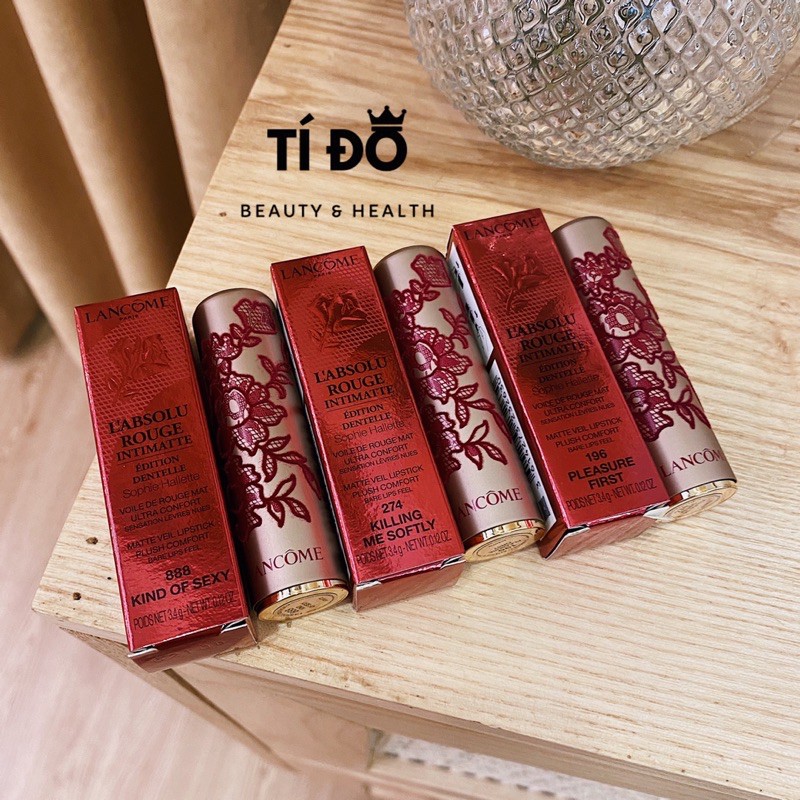 LANCOME - [LIMITED EDITION 2021] Son Thỏi Lì L'absolu Rouge Intimatte