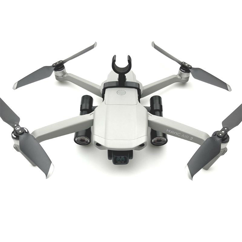 Giá đỡ đèn đêm bằng nhựa với đèn pin cho flycam D-ji Mavic Air 2