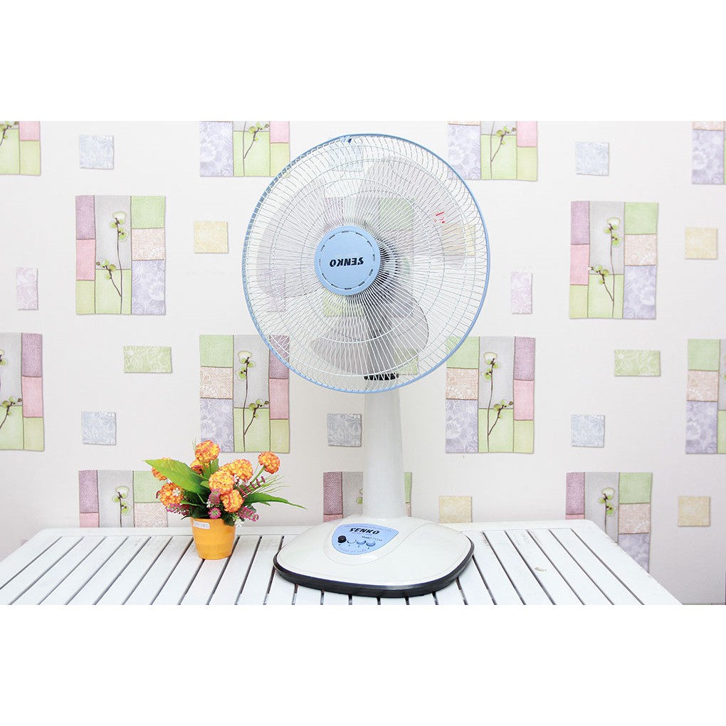 [Freeship- Giảm 10k cho Đơn 299k] Quạt lửng thân nhựa B4 Senko L1338 tên mới L1638- Bảo Hành 2 Năm