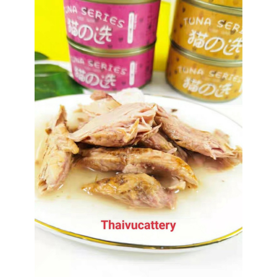 Pate Tuna Series hộp 80Gr Mix vị Tôm,Cua,Cá Ngừ