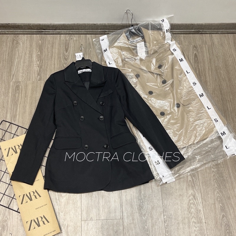 Áo vest nữ trơn Hàn Quốc thiết kế 2 lớp dáng váy trẻ trung thanh lịch, áo khoác blazer mùa đông nữ kèm móc | BigBuy360 - bigbuy360.vn