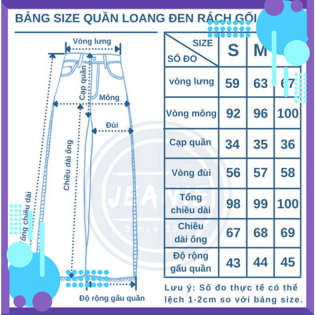 [BEST CHOICE] Quần Jeans BAGGY Rách Quần Jeans Loang Nữ Ông Suông Quần Bò Nữ Rách Gối -KOREA STYLE 2022 (Hàng Mới Về)