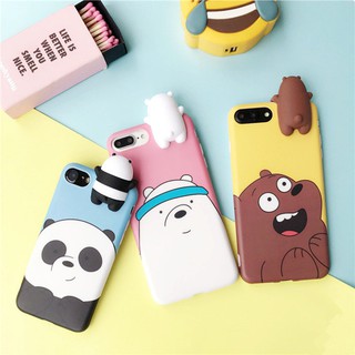 Ốp lưng iPhone 3 anh em nhà Gấu