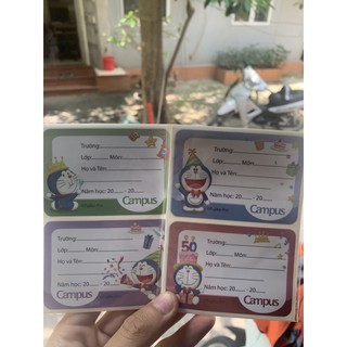 Nhãn vở đôremon