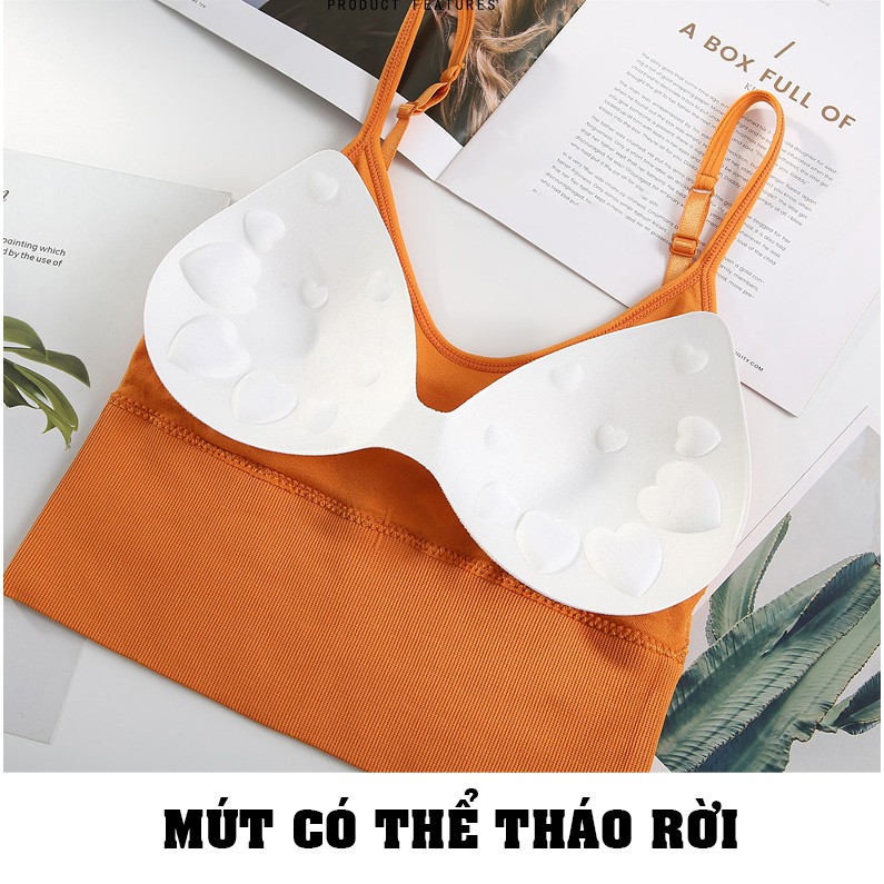 [Mã FAMAYWA2 giảm 10K đơn 50K] Áo Tập Gym Yoga Bra Big Size To Khóa Cài - REQUANE | BigBuy360 - bigbuy360.vn