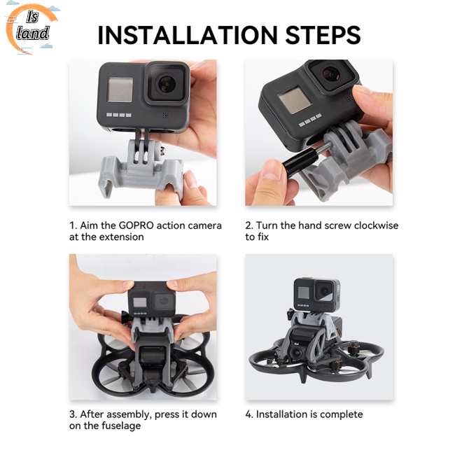 Phụ Kiện Nối Dài Camera Hành Động Cho Dji Avata Drone 1 / 4 Oa2 Camera Insta 360