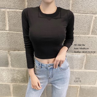 Aó thun ngắn tay dài