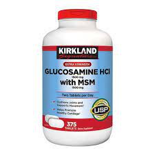 [DATE: 2024] Viên uống Glucosamine HCL 1500mg with MSM 1500mg 375 viên