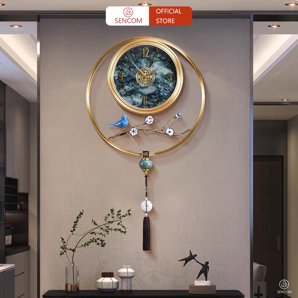 Đồng Hồ Treo Tường, Đồng Hồ Trang Trí Decor Mã 908
