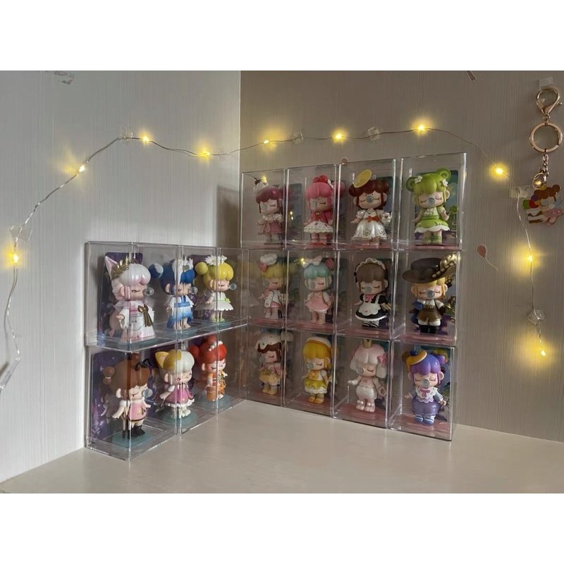 Hộp trưng bày đồ chơi 2 ngăn