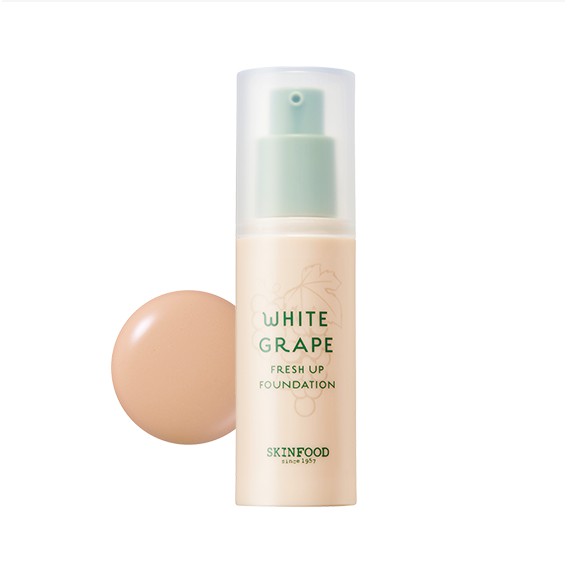 Kem nền SKINFOOD White Grape Fresh Up Foundation