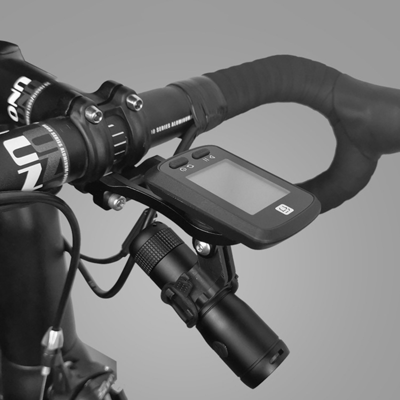 nuserw plumy Bike Bicycle Stem Extension Computer Mount Holder Base for Garmin Edge GPS GoPro