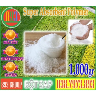 [Sỉ] 1kg - Bột SAP làm đá GEL đá khô trữ lạnh quạt điều hòa bảo quản hải sản tuyết nhân tạo snn 580h
