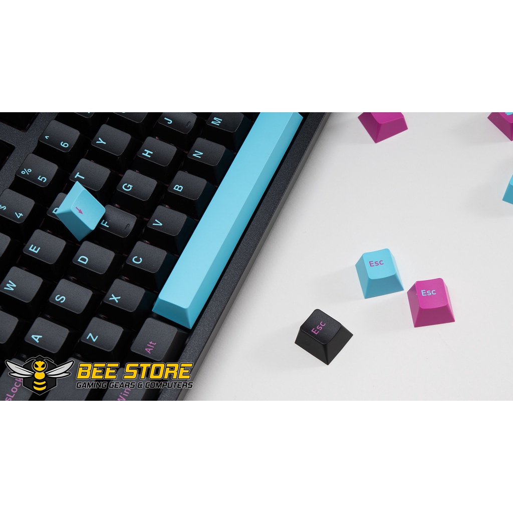 Bàn phím cơ AKKO 3098 Midnight R2 - Tặng kèm 40 keycap | Hàng chính hãng bảo hành 12 tháng