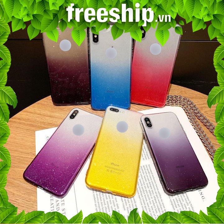 Ốp lưng iphone phủ kim tuyến lấp lánh ốp iphone 6 plus 7 plus 8 plus 6 6s X XS XR XS MAX - n59