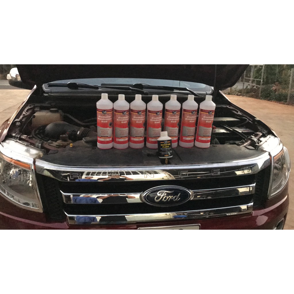 Dung dịch bluechem Làm mát động cơ và chống đông - màu Đỏ (Radiator Antifreeze Coolant Red) G12