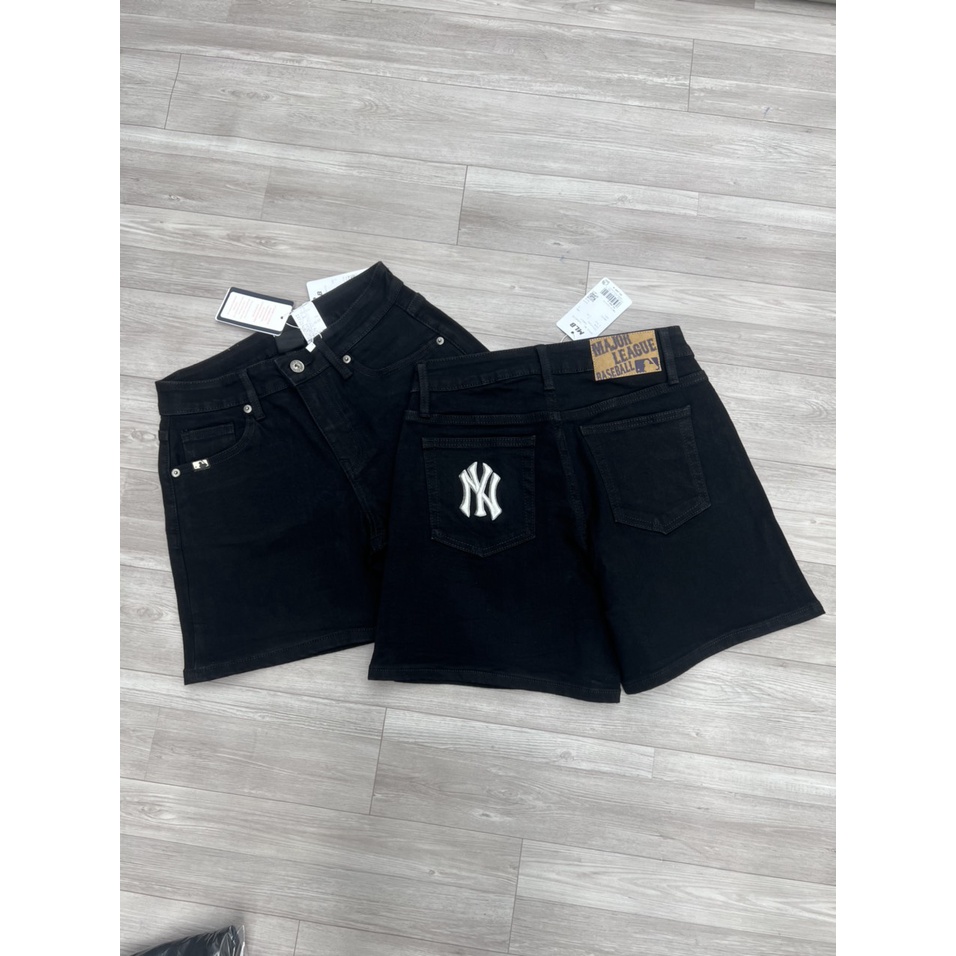 (Tqxk 1:1) Quần short nữ, Quần ngố jean thêu chữ N/Y M/L/B thêu nét căng, full-tag-mac từng chi tiết