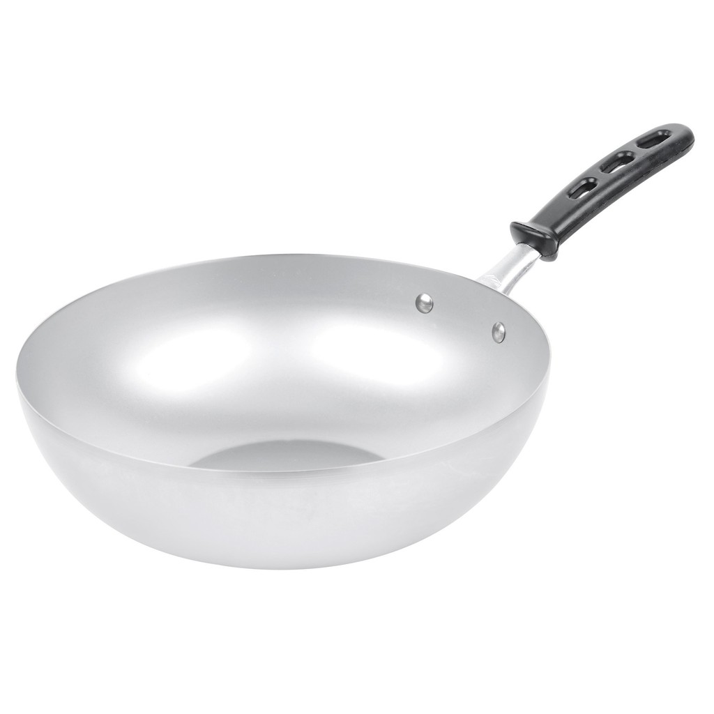 CHẢO XÀO THÉP CARBON SÂU LÒNG BẾP TỪ VOLLRATH ĐƯỜNG KÍNH 28 CM - SẢN XUẤT TẠI MỸ