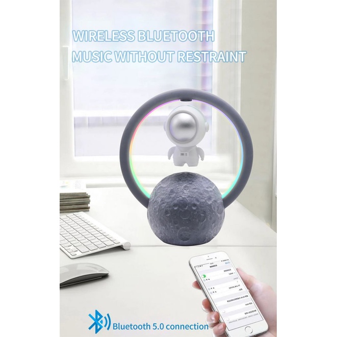 Bluetooth loa sáng tạo Phi Hành Gia nổi phi hành gia loa siêu trầm không dây trình bày