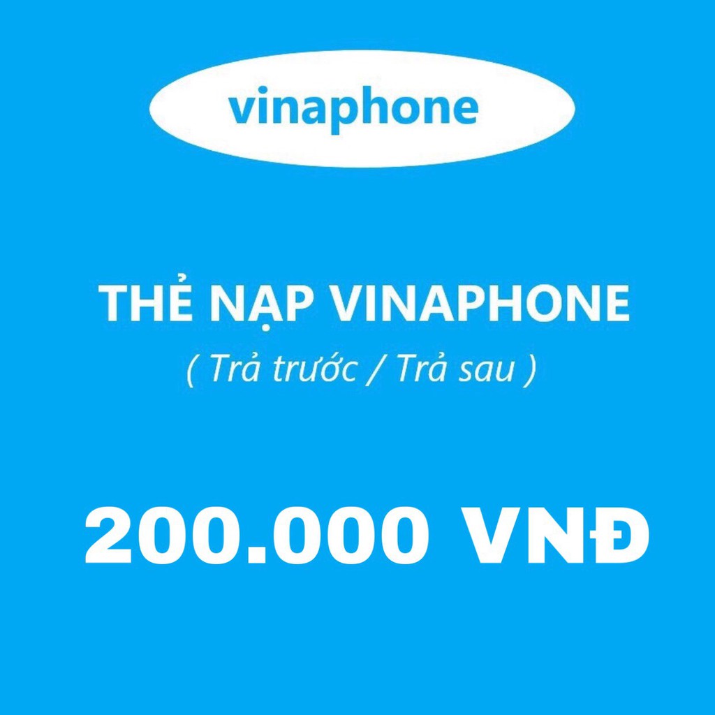 Thẻ cào VinaPhone Mệnh Giá 200.000đ