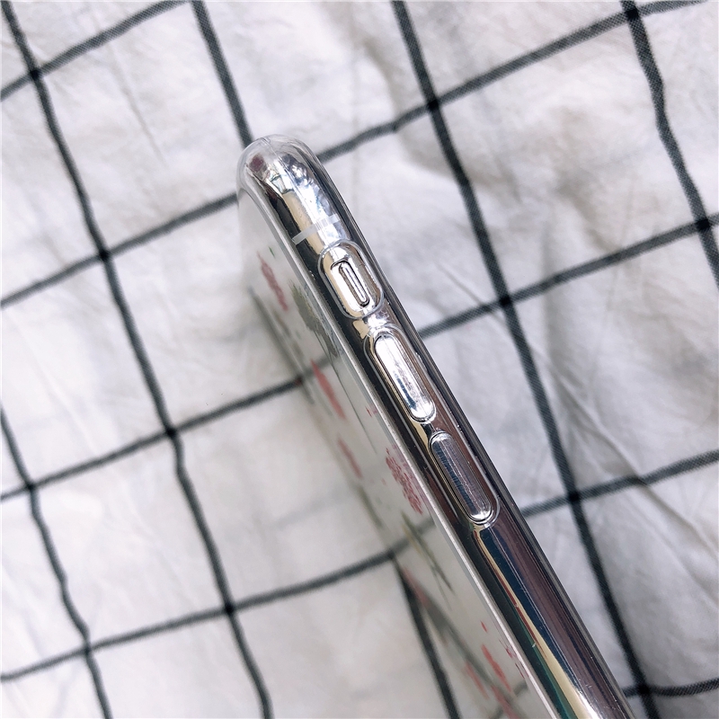 Ốp điện thoại TPU in hoa đẹp mắt cho IPhone 11/11Pro/11pro Max X XR XS XS MAX/6 7 8 Plus/SE