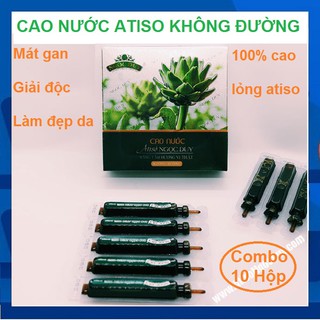 [Giá sốc] combo 10 hộp cao atiso nước không đường Ngọc Duy