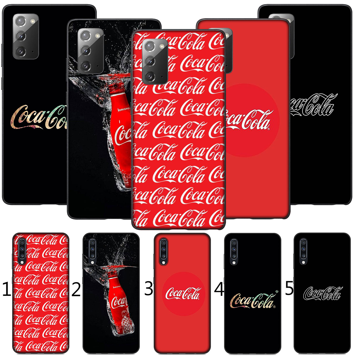 Huawei P30 Pro Lite Y6 Y7 Y9 Prime 2019 2018 Y9Prime Phone Case Soft Silicone Casing B101 Coca Cola Coke logo