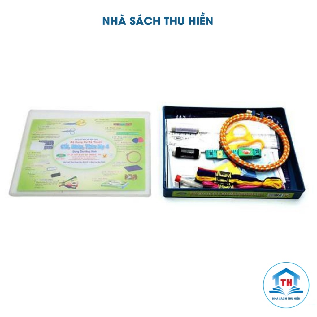 Bộ Dụng Cụ Kỹ Thuật Cắt, Khâu, Thêu Lớp 4 - MIC